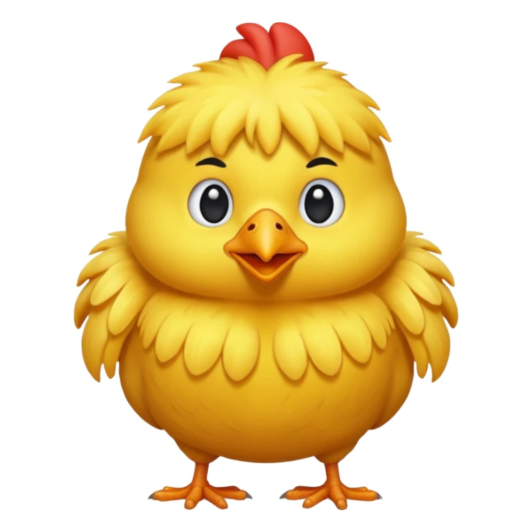 make a emoji of chicken sticker