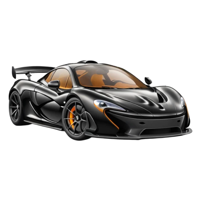McLaren P1 with turbo sticker
