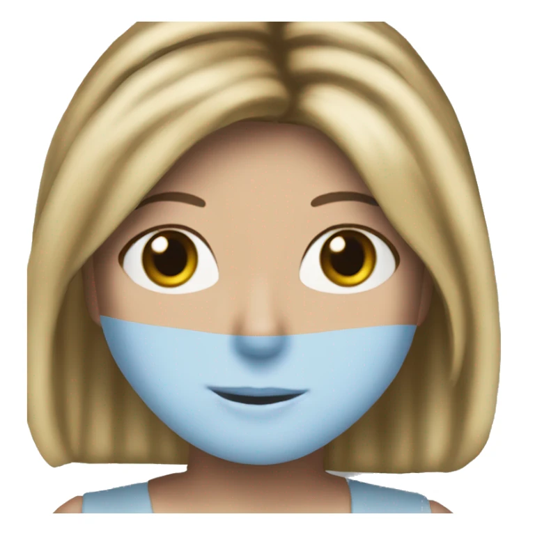 Rachel Green friends light blue eyes sticker