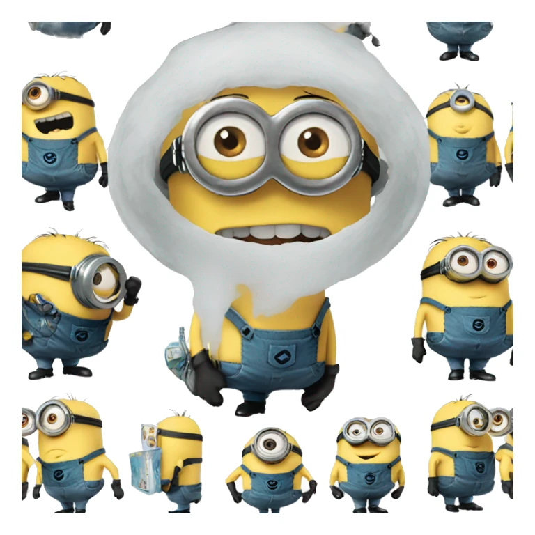 Minion of despicable me sticker