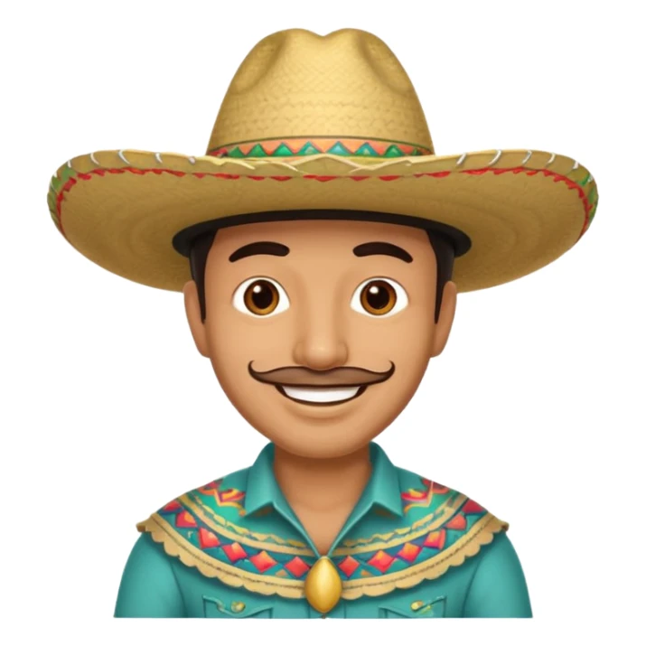 Tejana sombrero de hombre sticker