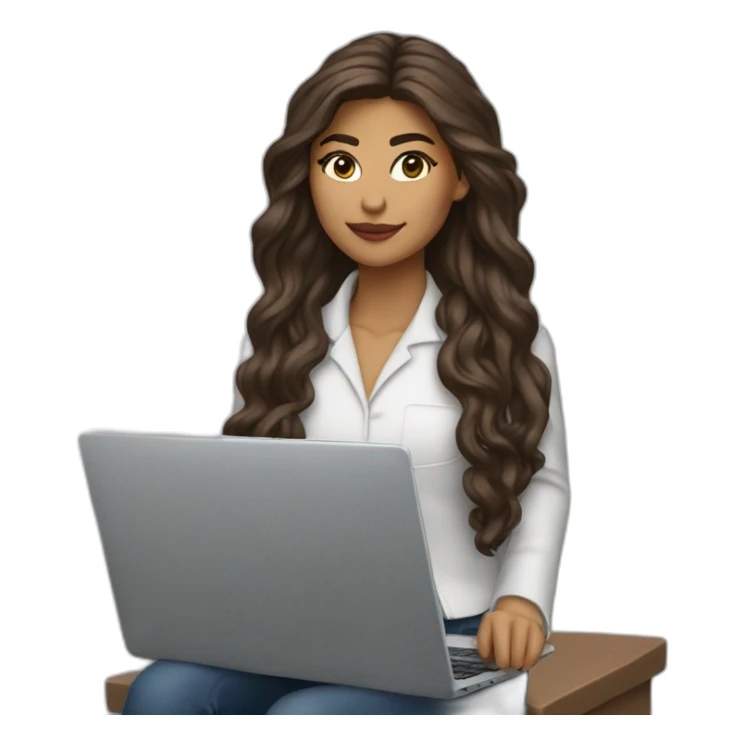 Zendaya usual manager with laptop sticker