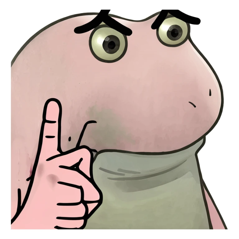 pink hand sticking up middle finger  sticker