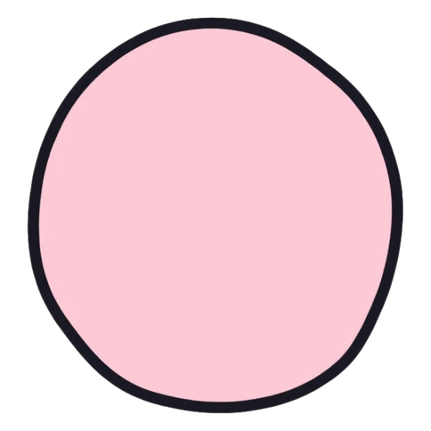 pastel pink bullet journal dot sticker