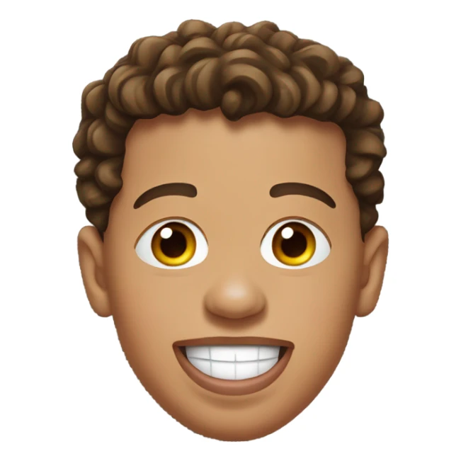 Patrick Mahomes sticking his tongue out sticker