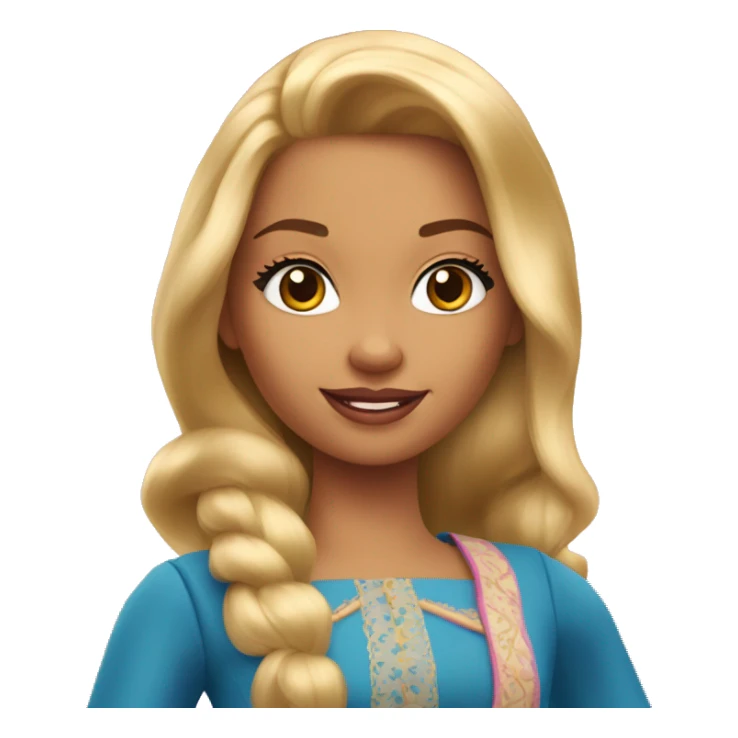 Erika from Barbie princess and the pauper sticker