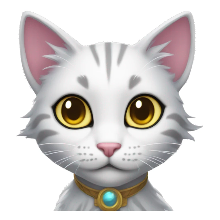 Yuumi the magical cat league of legenfs sticker