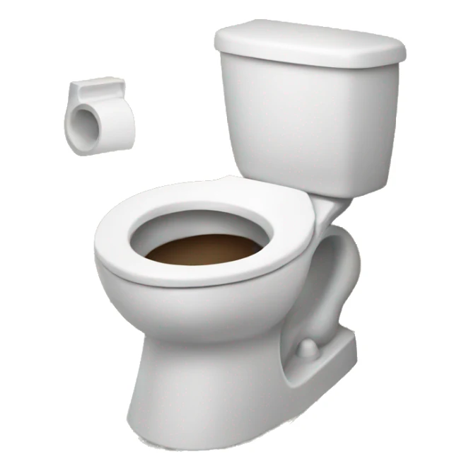 skibidi toilet pooping sticker