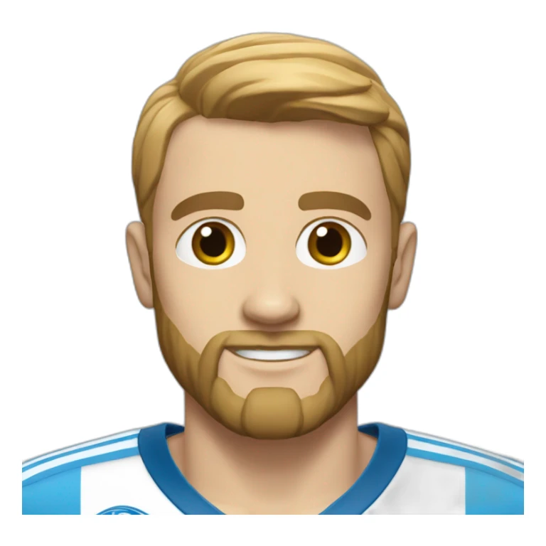 un carlin avec un maillot de l om sticker