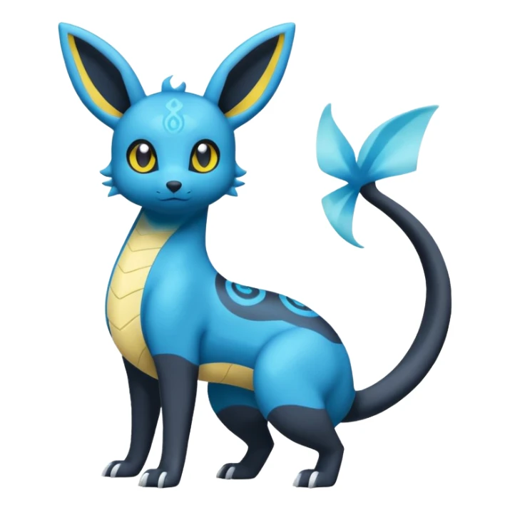 Amaura-Dragonair-Umbreon-Pokémon (full body) sticker
