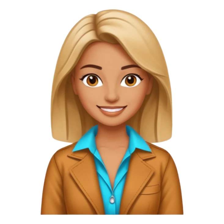 fashion designer woman gen z sticker