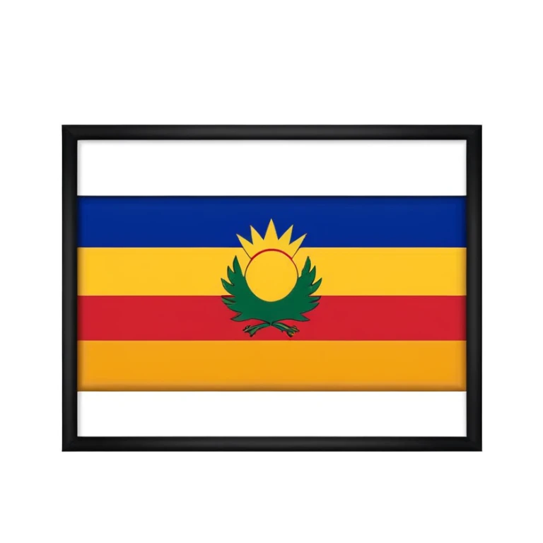 Bandera de la ciudad del alto sticker