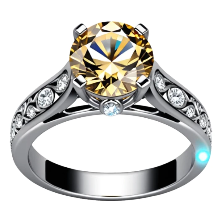 Aesthetic Engagement ring emoji sticker