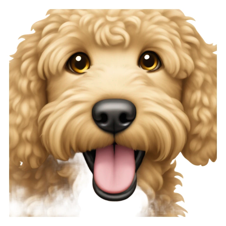Golden doodle sticker