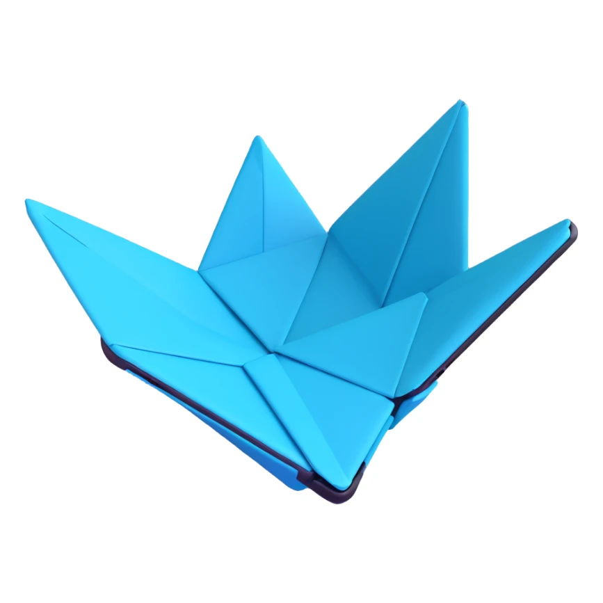 Un smartphone qui se plie comme un origami sticker