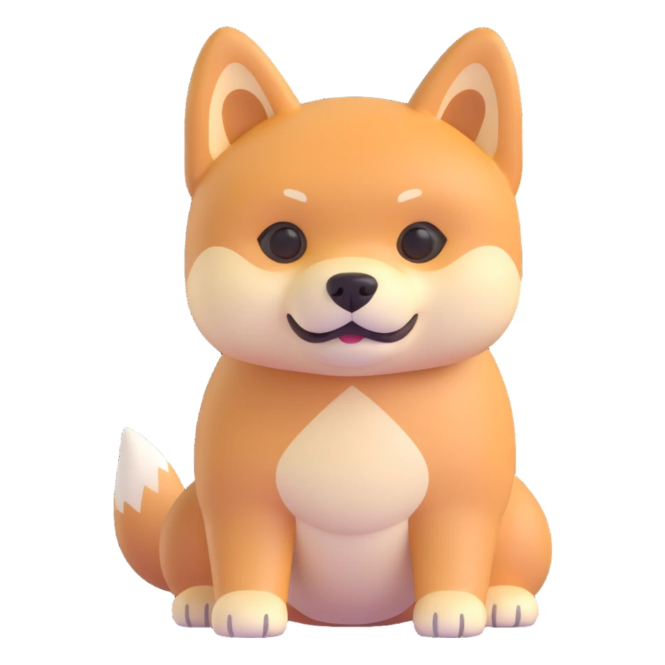 cute shiba inu sticker