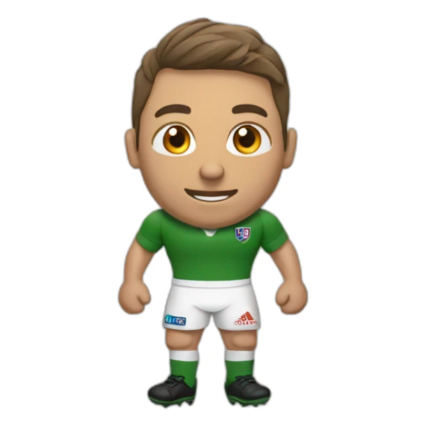joueur de rugby sticker