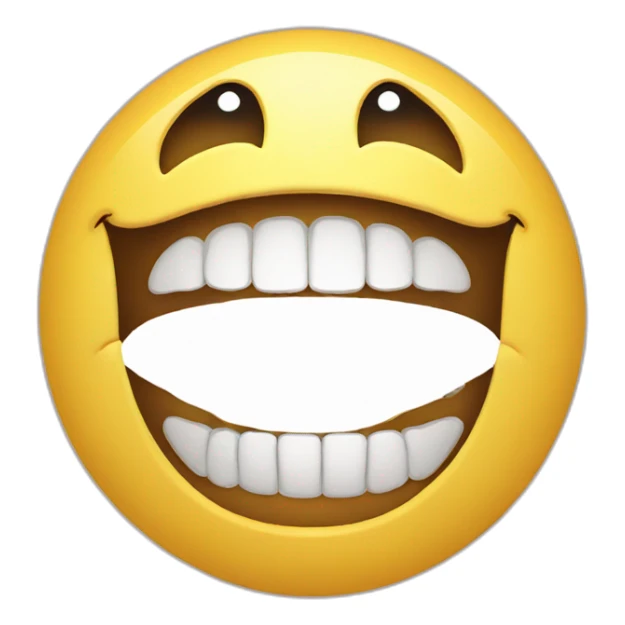 a smiley where the other is holding the other's mouth sticker