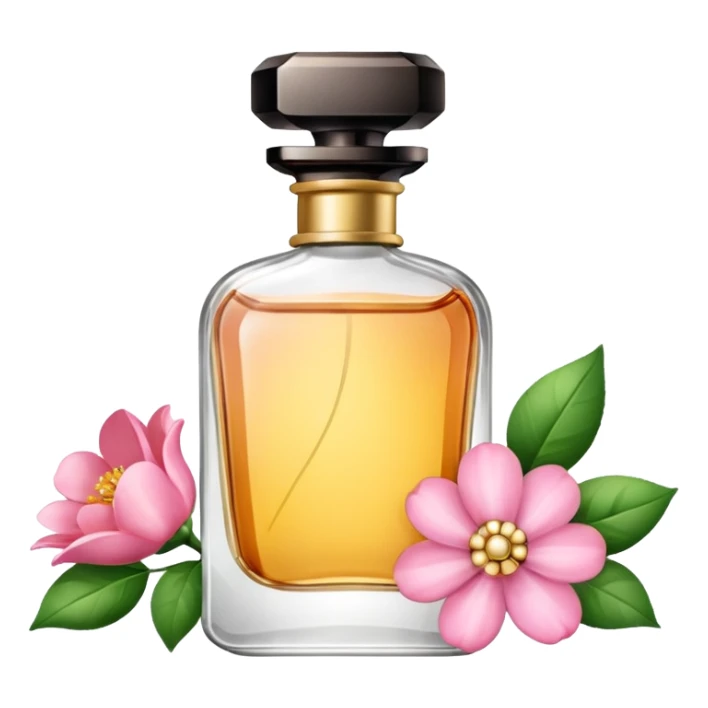 simple perfume sticker