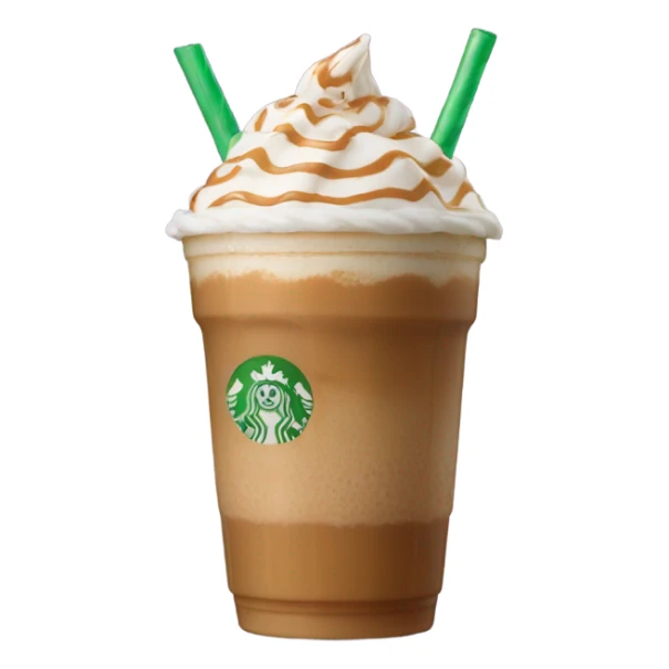 Caramel Crème Frappuccino  sticker