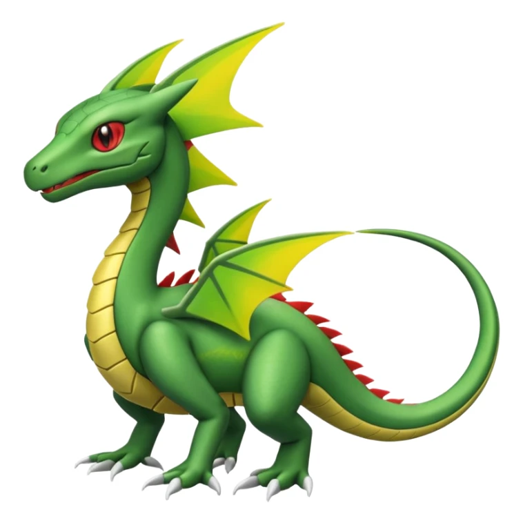 Rayquaza-Sceptile-Flygon-fusion sticker