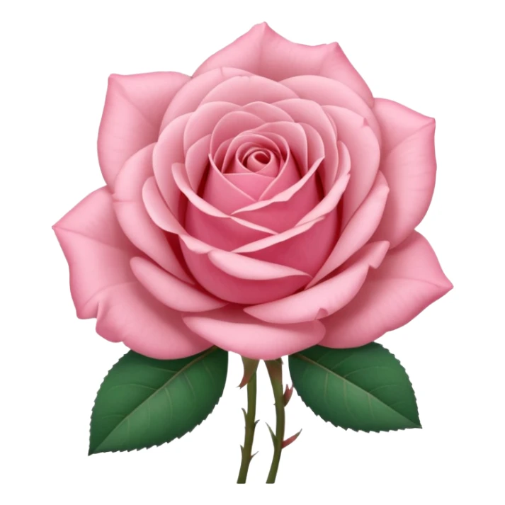 Polaroid photo of a pink rose  sticker