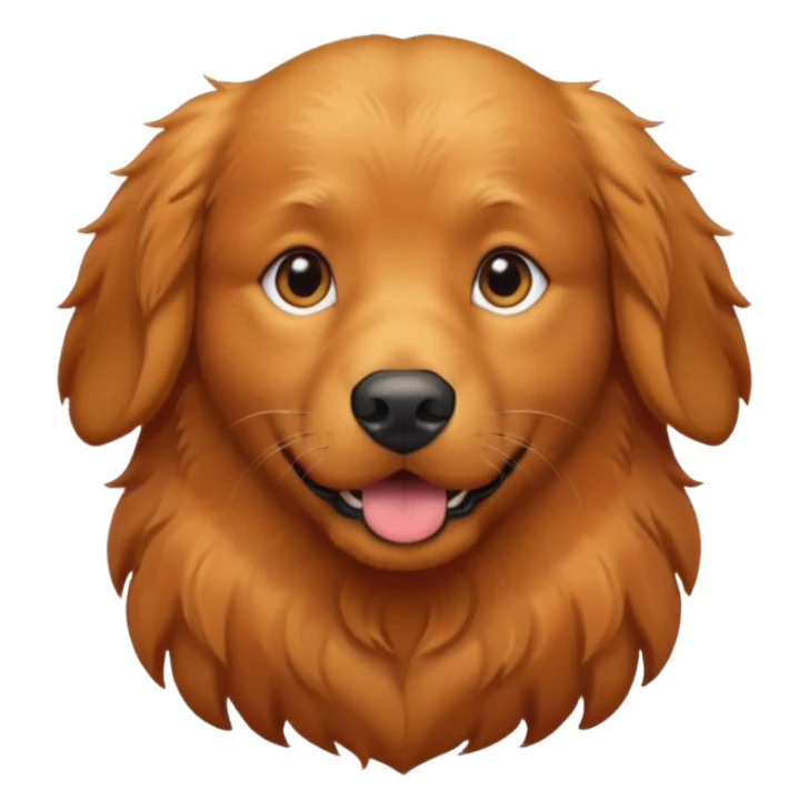 My dog is a red golden retriever  sticker