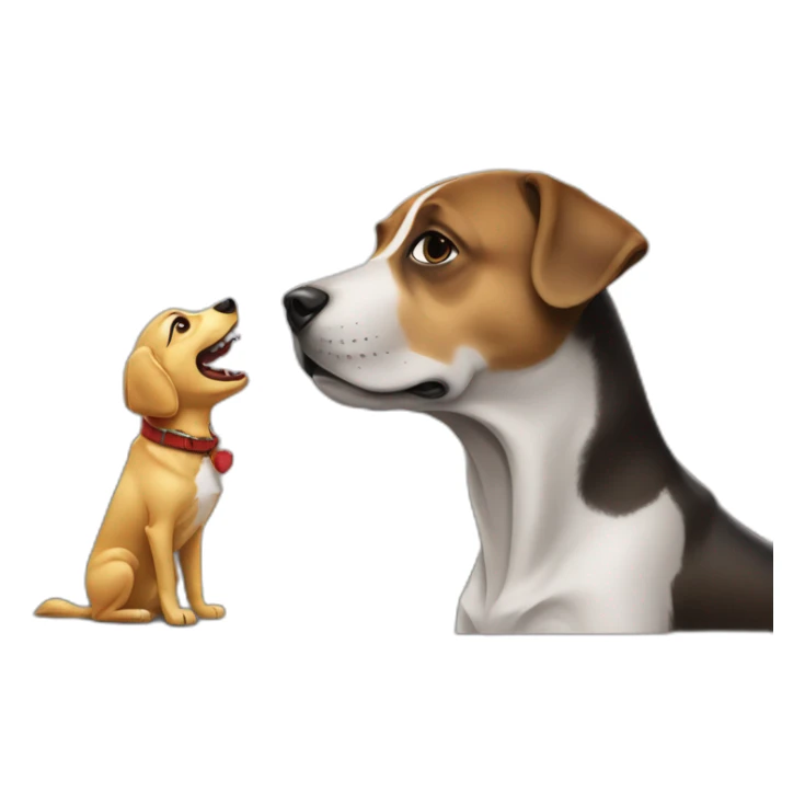 Dog eating elon musk sticker