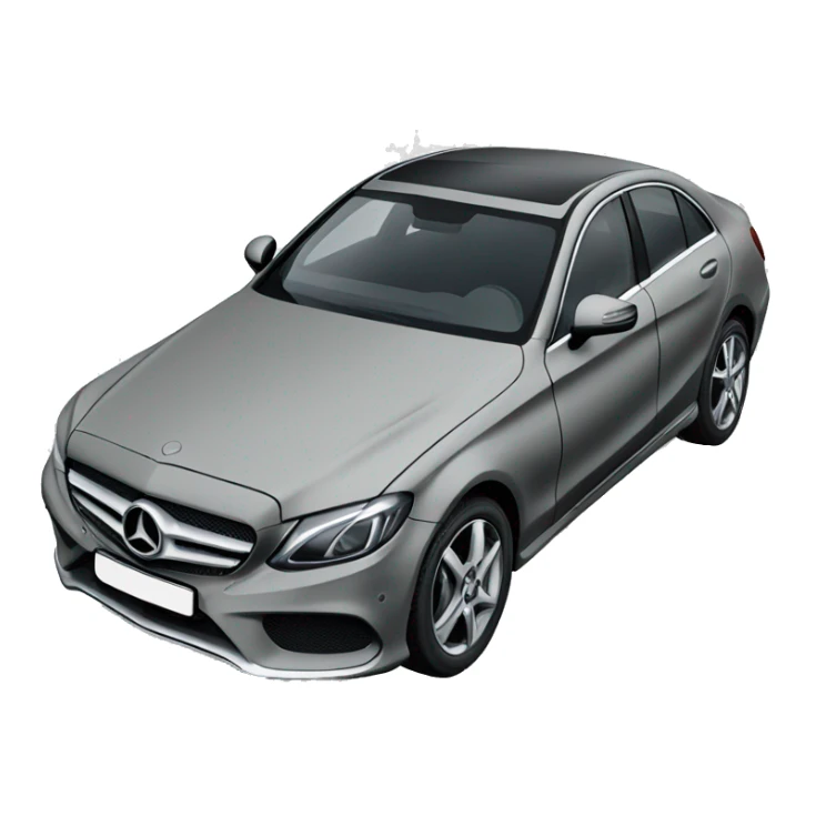 Mercedes-c grey sticker