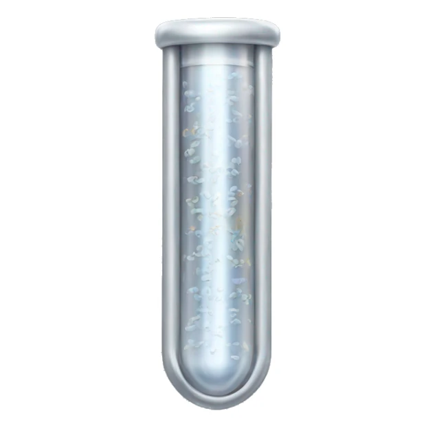 test tube wrapped with aluminum foil  sticker