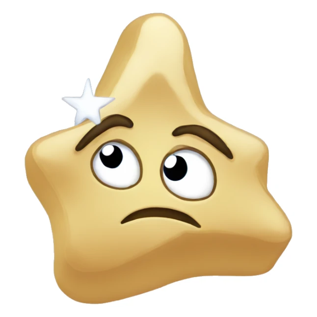 sad star sticker