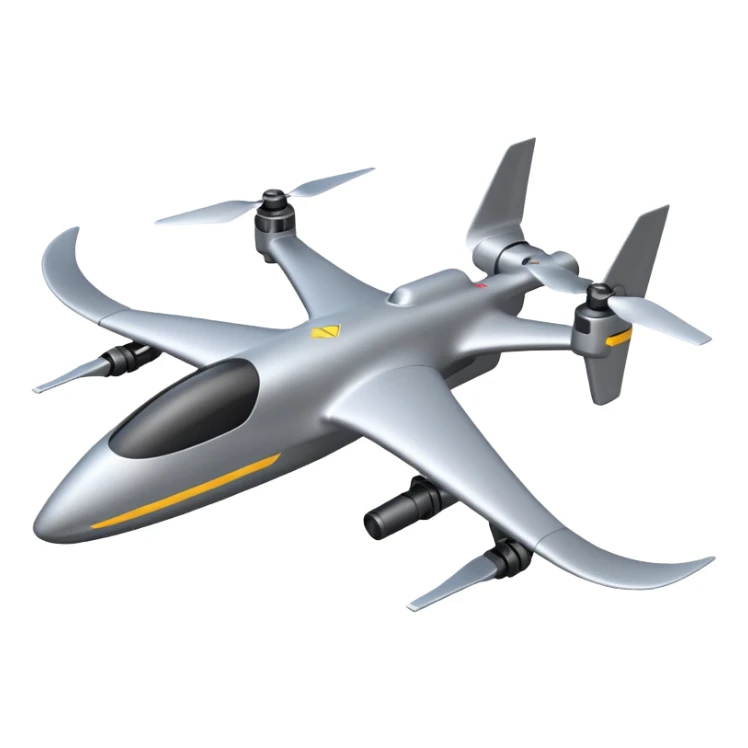 An uav drone which Targets a subsonic speed sticker