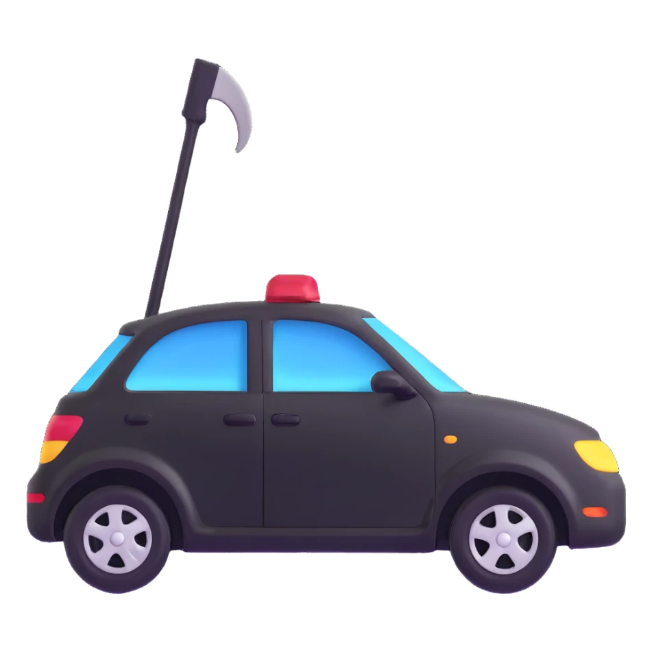 black luxury car door with a clearly visible dent on the bodywork, PDR (Paintless Dent Repair) tools such as rods positioned above the damage, elegant and modern sticker