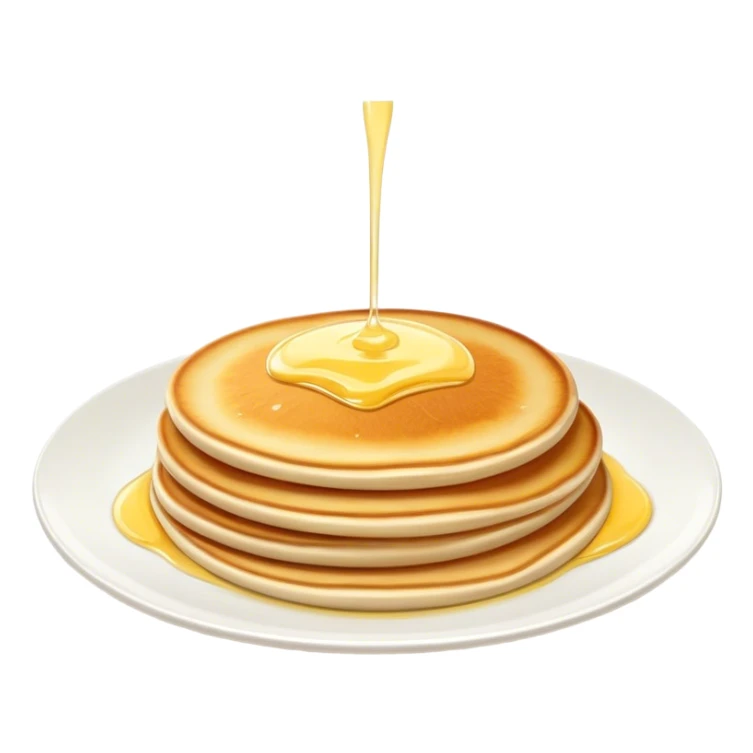 Russian blinis with butter sticker