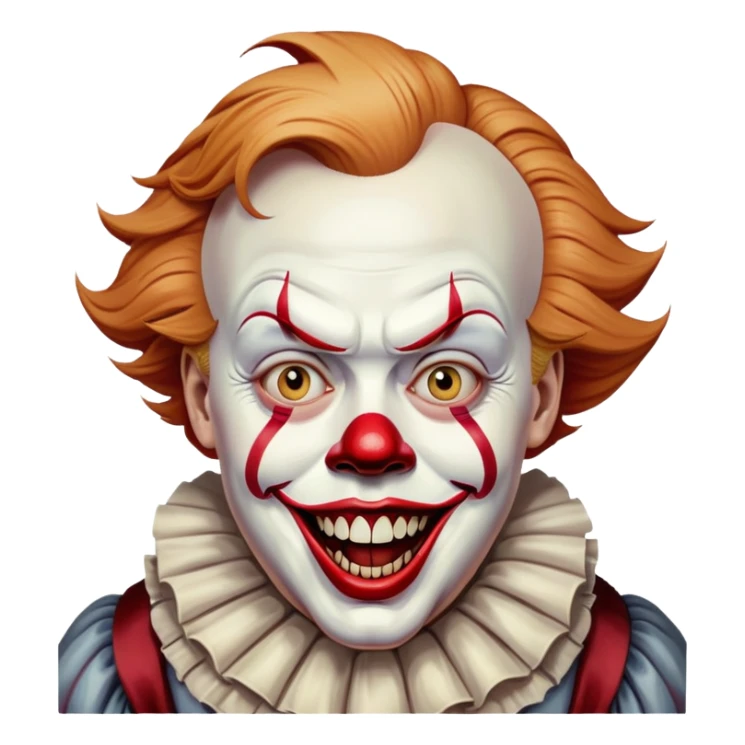 Pennywise and Donald Trump  sticker