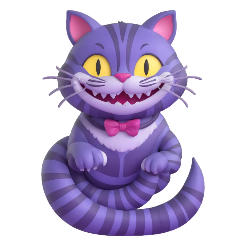 Cheshire Cat from Alice in Wonderland sticker