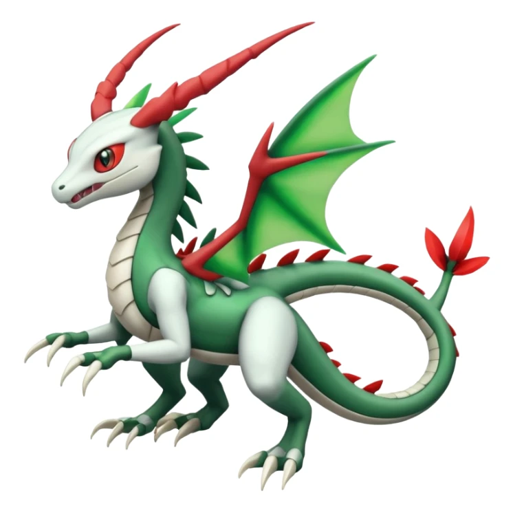 Meloetta-Rayquaza-Reshiram-Flygon-Pokémon-Fakémon-creature sticker