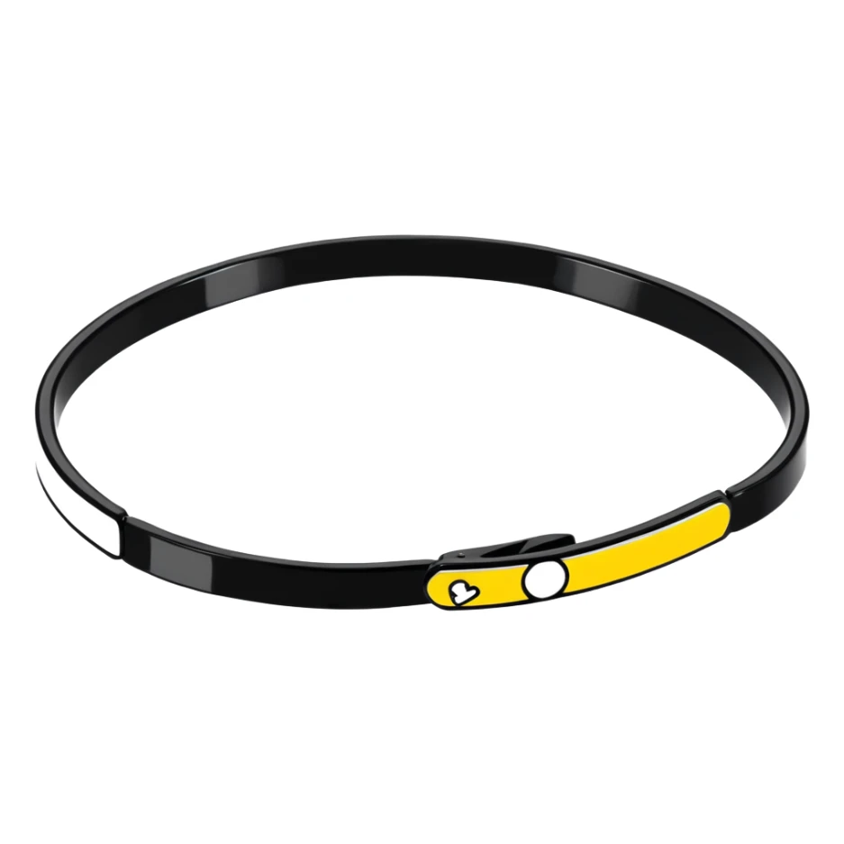 white Whoop band bracelet sticker