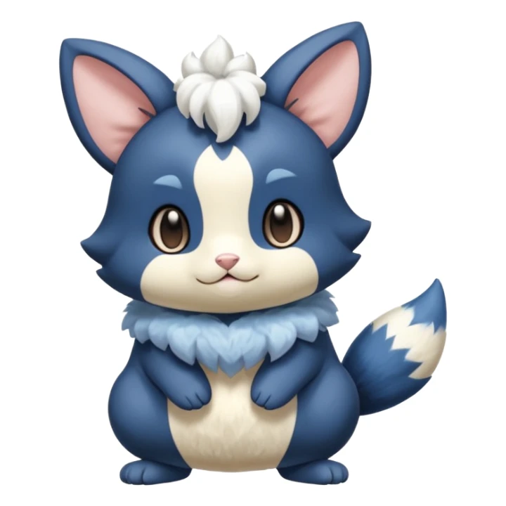 Teddiursa-Meowstic-Minccino-fusion  sticker