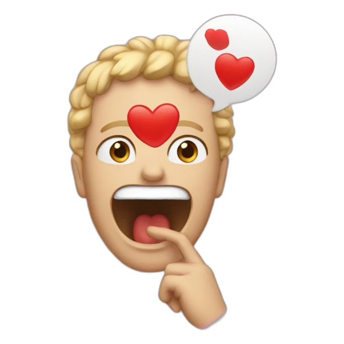 Mains qui fait un coeur sticker