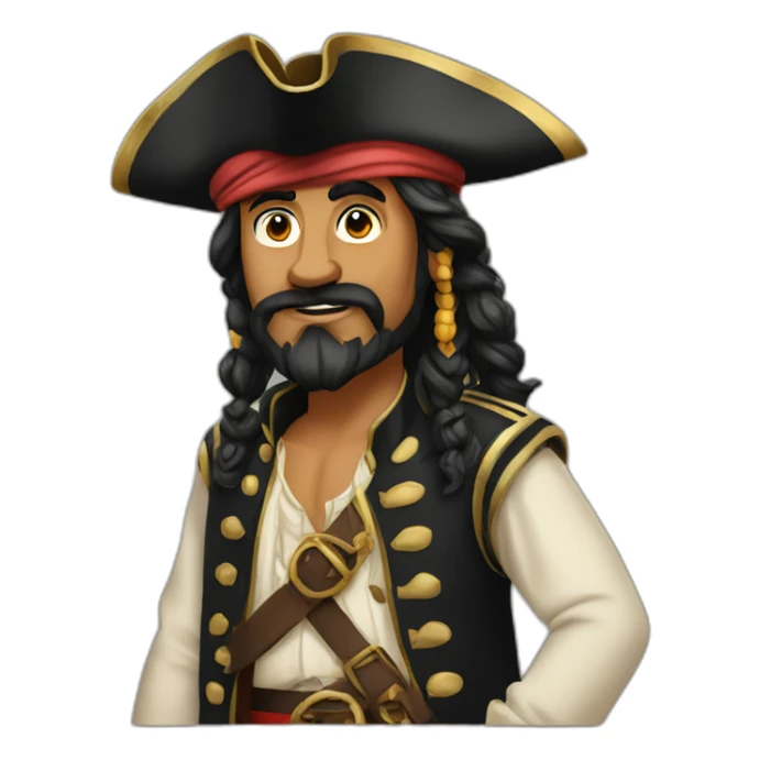 pirates of india sticker