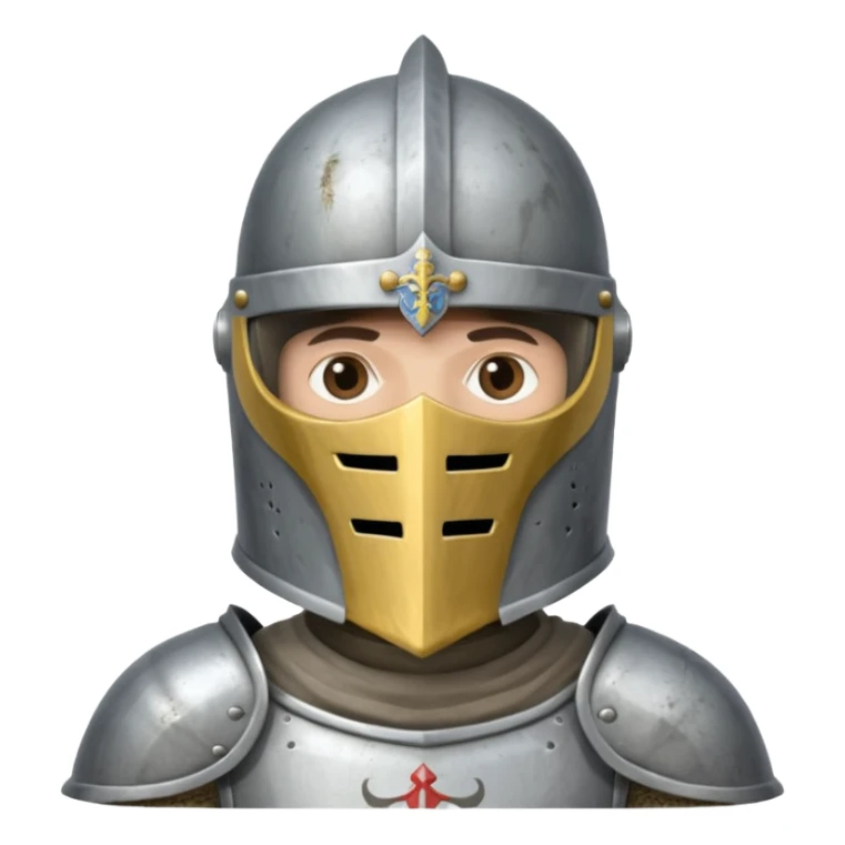 Monty pyton knight with full face covered helmet sticker