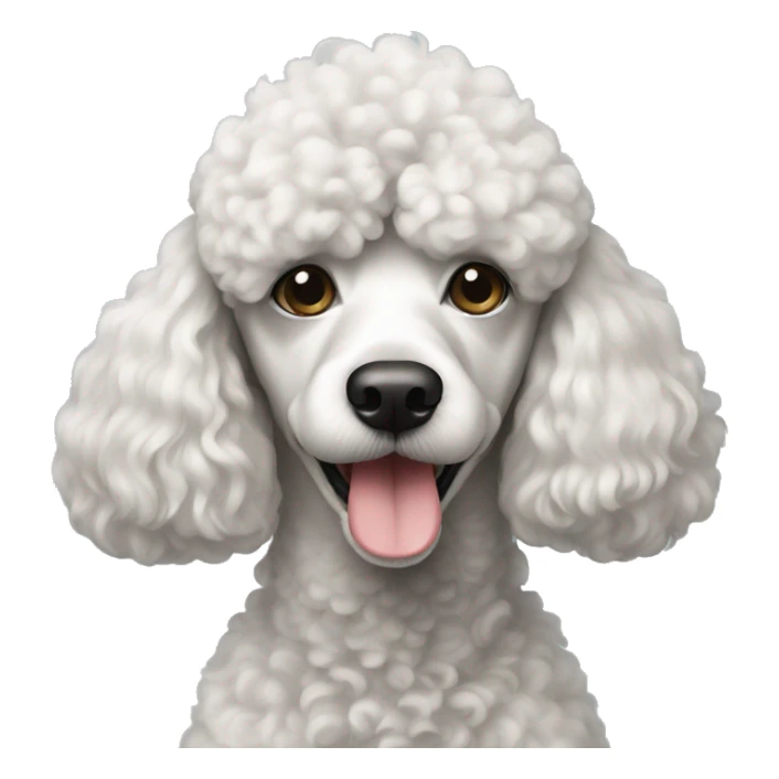 Poodle sticker