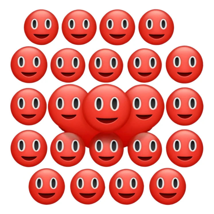 +18 in cercle emojie with discord emojis style sticker