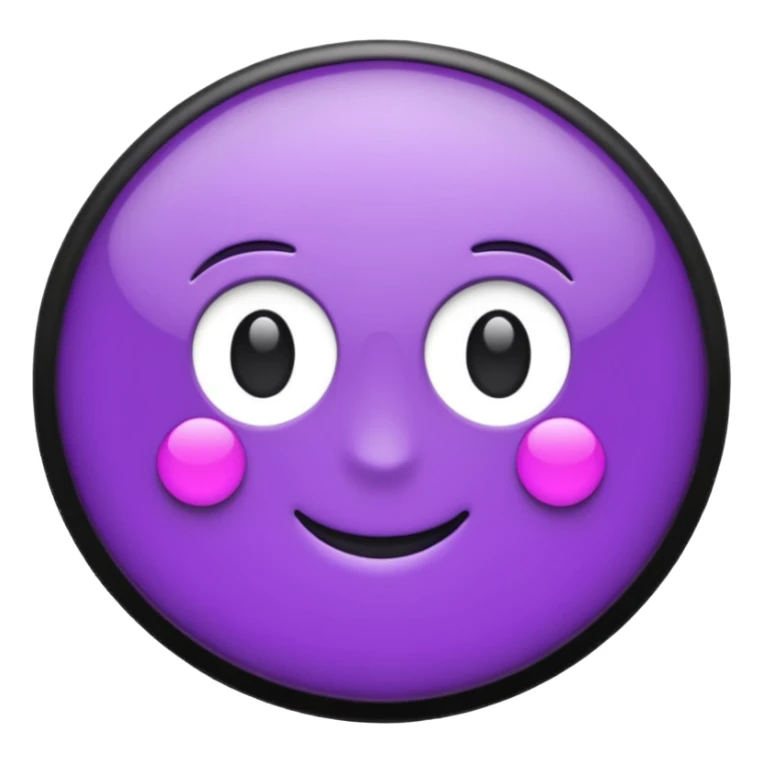 finder button in black and purple sticker