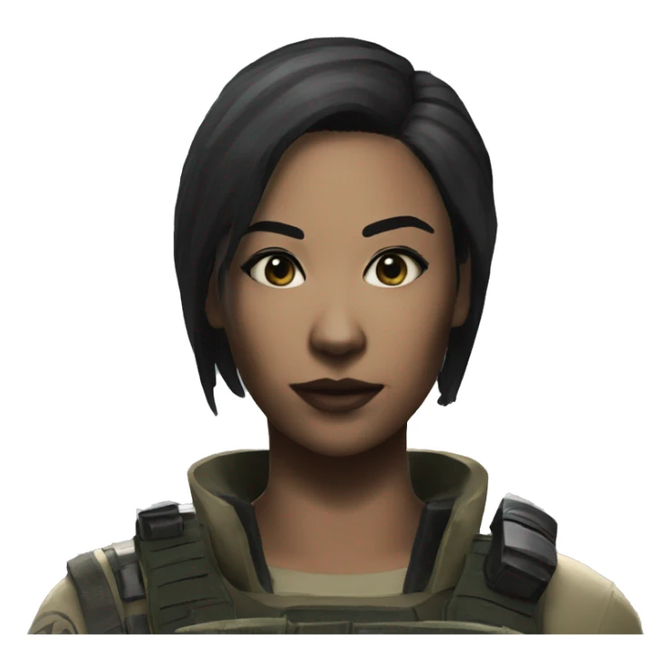 mira from rainbow six seige sticker