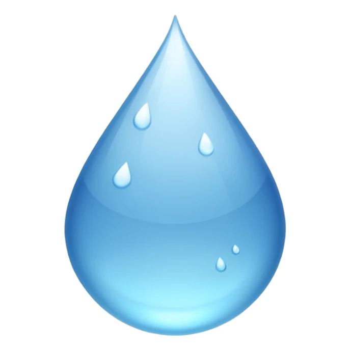 water droplet emoji sticker