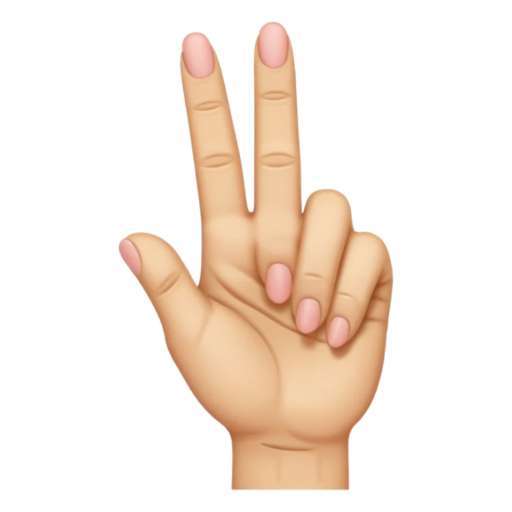 Hand emoji middle finger Aage honi chahie sticker