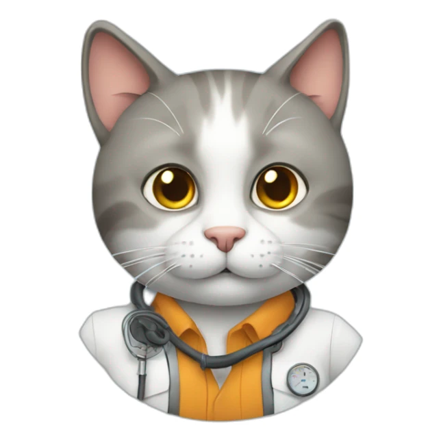 The cat is a hydrologist sticker