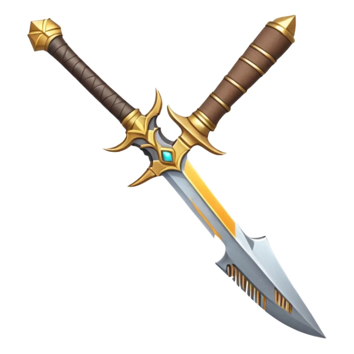 desert dagger object icon, curved blade, sandy steel texture, leather wrapped handle, subtle gold accents, fantasy desert weapon, 3D cartoon, mobile game icon style, centered, clean background, soft shadow, no text, no watermark
 sticker